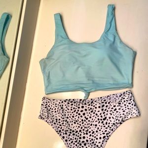 High Waisted Swim Suit